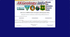 Desktop Screenshot of bib.akgeology.info