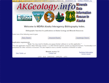 Tablet Screenshot of bib.akgeology.info